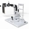 All-fit Smartphone adapter for slitlamps and surgical microscopes